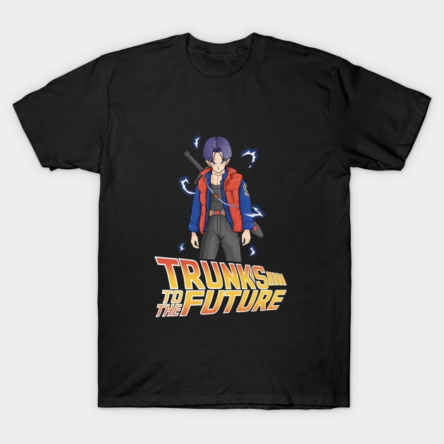 Trunks to the future T-Shirt by Gonzler